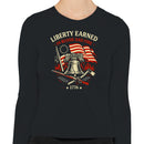 Liberty Earned In Blood and Fire 1776 Women's Long Sleeve