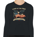 Land of the Free Eagle Women's Long Sleeve
