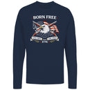 Born Free Live Free Die Free 1776 Eagle Women's Tee