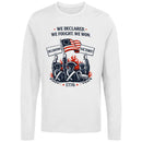 We Declared We Fought We Won 1776 Women's Long Sleeve