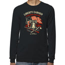 Liberty Earned In Blood and Fire 1776 Men's Long Sleeve