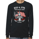 July 4, 1776 When History Turned Men's Long Sleeve