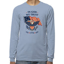 In God We Trust American Eagle 1776 Men's Long Sleeve