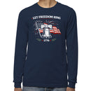 Let Freedom Ring 1776 Liberty Bell Men's Long Sleeve
