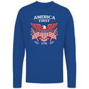 America First 1776 Eagle Men's Long Sleeve Shirt