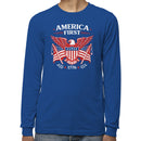 America First 1776 Eagle Men's Long Sleeve Shirt