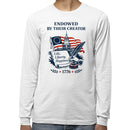 Endowed By Their Creator 1776 Liberty Men's Long Sleeve