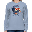In God We Trust American Eagle 1776 Women's Hoodie