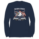 Born Free Live Free Die Free 1776 Eagle Women's Hoodie