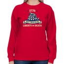 1776 Don't Tread On Me Women's Sweatshirt