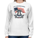 Let Freedom Ring 1776 Liberty Bell Women's Hoodie
