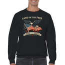 Land of the Free Eagle Men's Sweatshirt