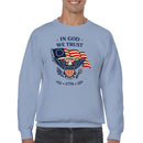 In God We Trust American Eagle 1776 Men's Sweatshirt