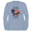 In God We Trust American Eagle 1776 Men's Sweatshirt