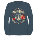 We the People 1776 Liberty Bell Flag Men's Sweatshirt