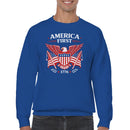 America First 1776 Eagle Emblem Men's Sweatshirt