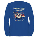 Patriotic As Hell Eagle 1776 Men's Sweatshirt
