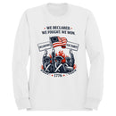 We Declared We Fought We Won 1776 Men's Sweatshirt