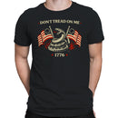 Don't Tread On Me 1776 Patriotic Snake T-shirt