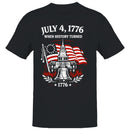 July 4, 1776 When History Turned Men's T-shirt