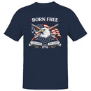 Born Free Live Free Die Free Eagle Men's T-shirt