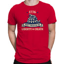 1776 Don't Tread On Me Liberty or Death Men's T-shirt