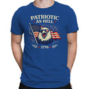 Patriotic Eagle 1776 USA Men's T-shirt