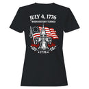 July 4, 1776 When History Turned Women's T-shirt