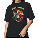Liberty Earned In Blood and Fire 1776 Women's T-shirt