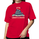 1776 Don't Tread On Me Liberty or Death T-shirt