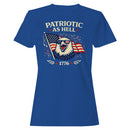 Patriotic As Hell Eagle 1776 Women's T-shirt