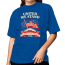United We Stand Land of the Free 1776 Women's T-shirt