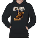 America No Bull Patriotic Rider Men's Hoodie