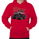 American Patriotic Monster Truck Men's Hoodie