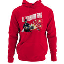 Let Freedom Ring Patriotic Fireworks Men's Hoodie