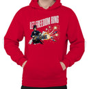 Let Freedom Ring Patriotic Fireworks Men's Hoodie