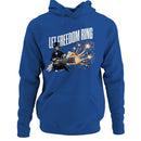 Let Freedom Ring Patriotic Fireworks Men's Hoodie