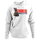 Patriotic Men's Hoodie - Standing Tall Since 1776