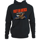 Women's Hoodie - Party On America Founding Father