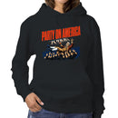 Women's Hoodie - Party On America Founding Father