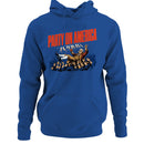 Women's Hoodie - Party On America Founding Father