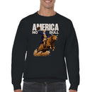 America No Bull Patriotic Rider Men's Sweatshirt