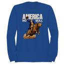 America No Bull Patriotic Rider Men's Sweatshirt