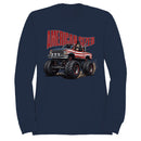 American Patriotic Monster Truck Men's Sweatshirt