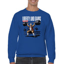 Weightlifting Men's Sweatshirt - Liberty and Gains