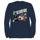 Let Freedom Ring Patriotic Fireworks Men's Sweatshirt