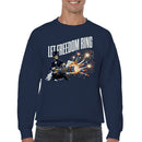 Let Freedom Ring Patriotic Fireworks Men's Sweatshirt