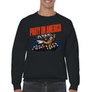 Party On America Founding Father Men's Sweatshirt