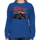 American Patriotic Monster Truck Women's Hoodie