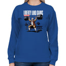 Women's Sweatshirt - Liberty and Gains for All